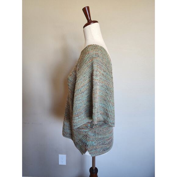 Anthropologie Women's Sweater Top SZ Small Oversized Open Back - Picture 4 of 14